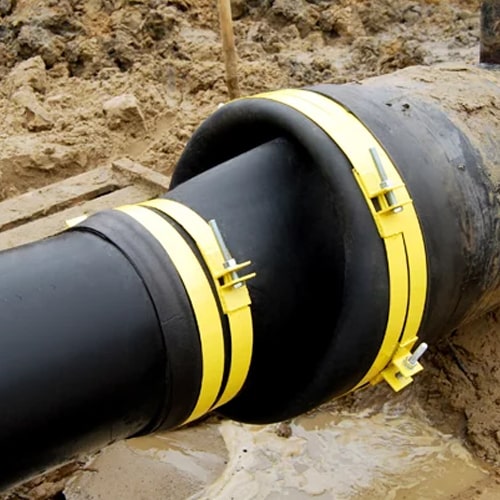 Герметизирующие резинотканевые манжеты 57x108 мм МГ 57-108 